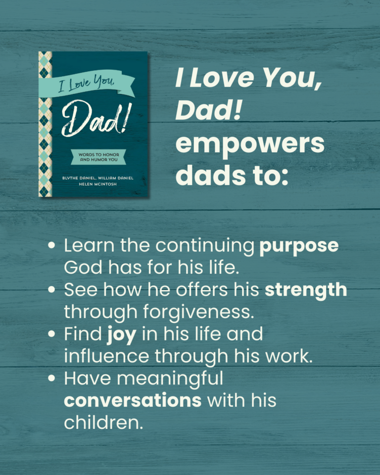 Information about the book, I Love You Dad!