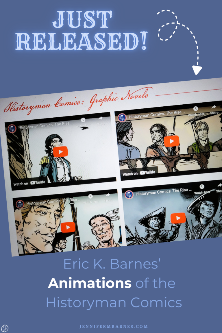 Image showing screenshot of Historyman Comics animations just released